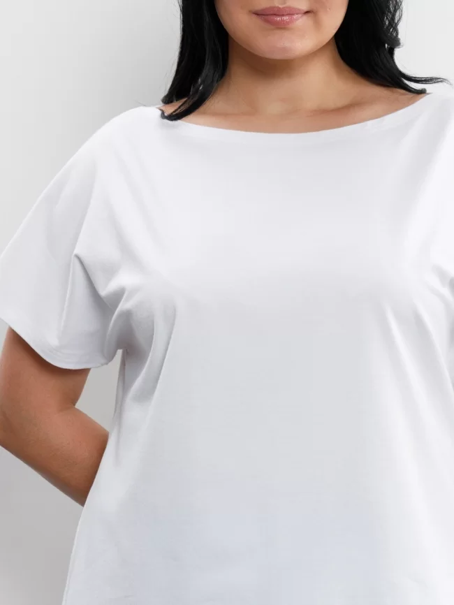 Джемпер женский (цвет: белый) фото 3