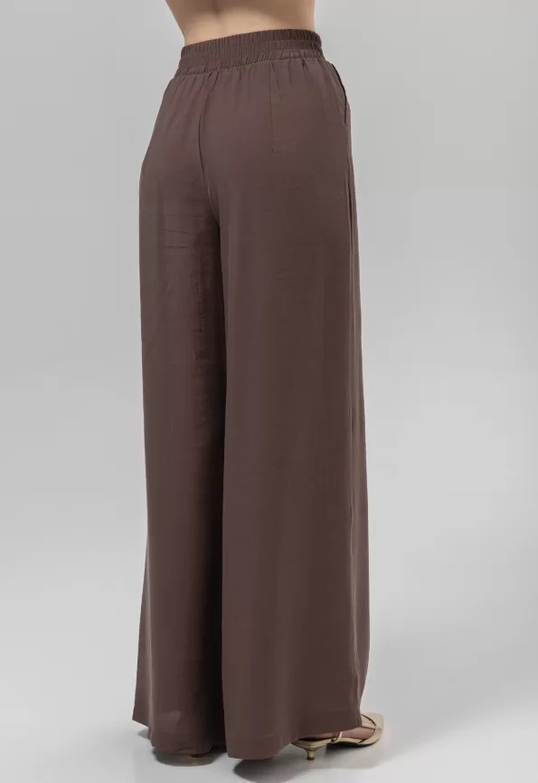 Брюки женские (цвет: шоколадный) фото 2