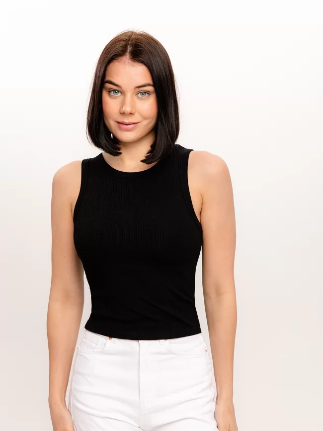 Жилет женский (цвет: черный) фото 1