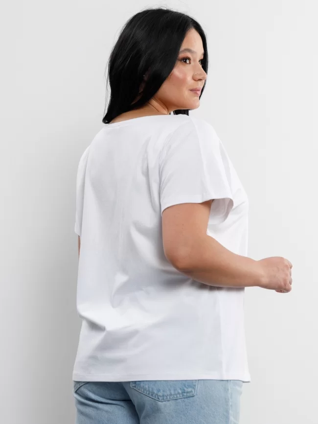 Джемпер женский (цвет: белый) фото 2