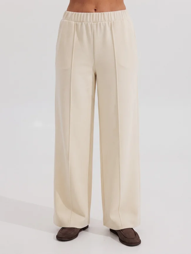 Брюки женские (цвет: слоновая кость) фото 2