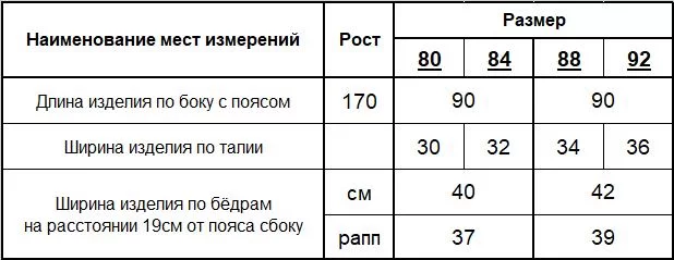 Юбка женская (цвет: индиго) фото 5