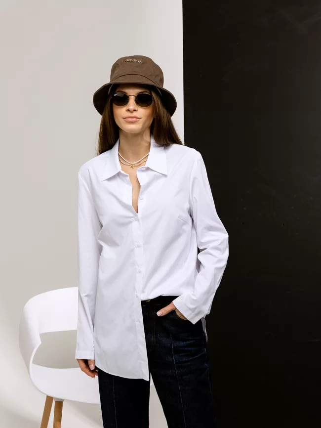 Блузка женская (цвет: белый) фото 2