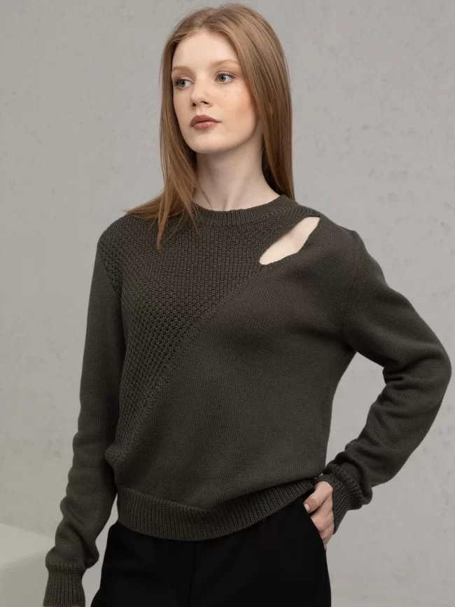 Брюки женские (цвет: черный) фото 3