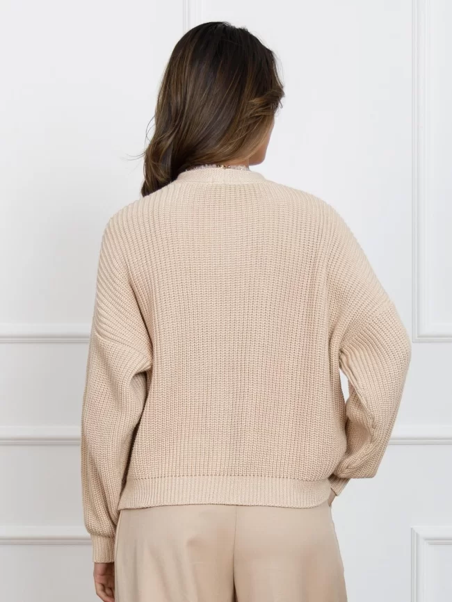 Жакет женский (цвет: крем-брюле) фото 2