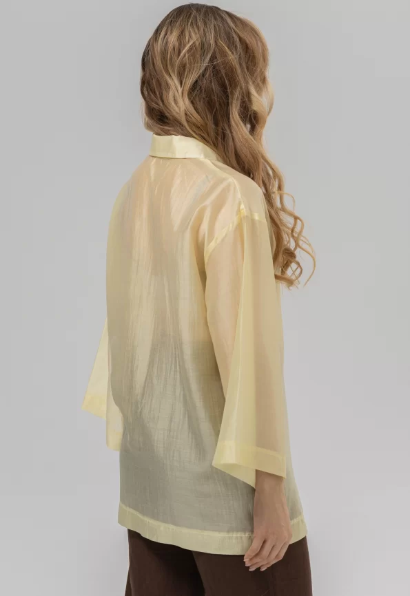 Блузка женская (цвет: сливочный) фото 2