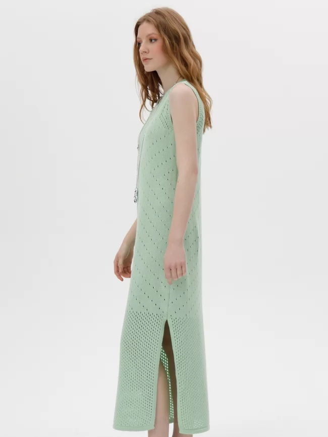 Платье женское (цвет: зеленая мята) фото 7