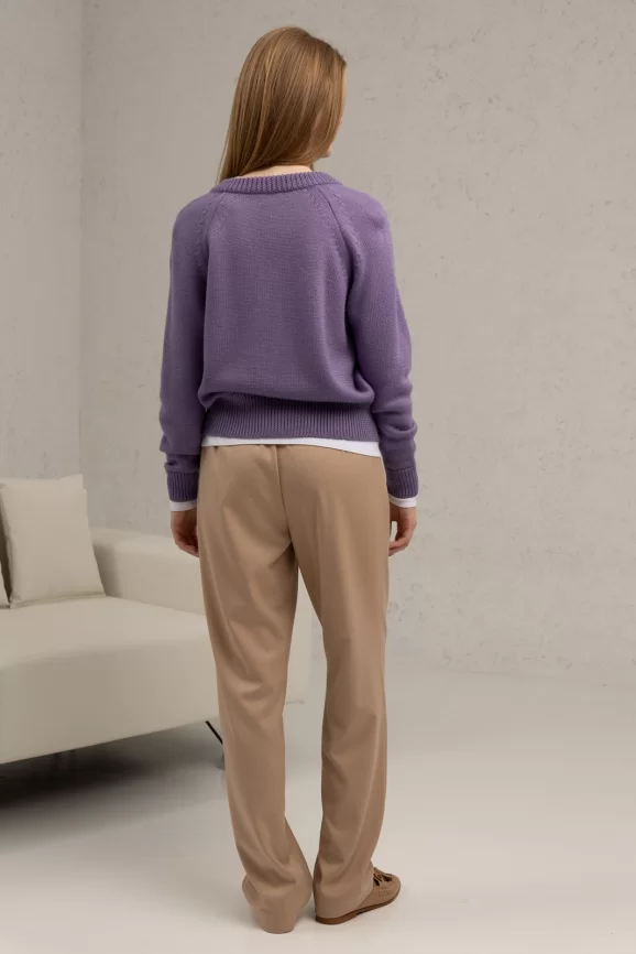 Брюки женские (цвет: соломенный) фото 2