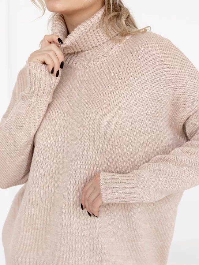 Свитер женский (цвет: светлый опаловый) фото 2