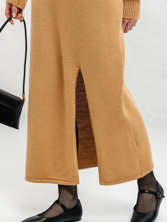 Платье женское (цвет: соломенный) фото 4