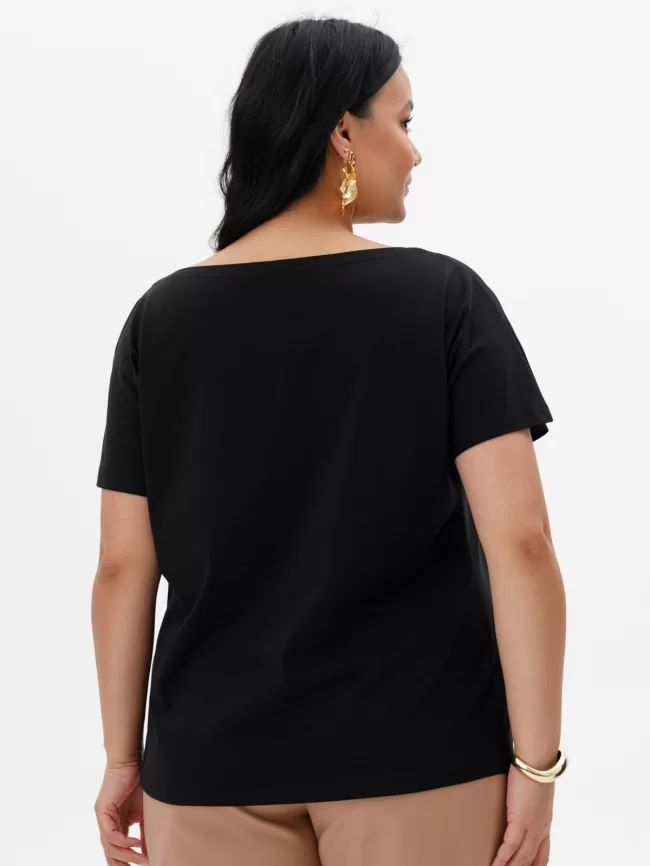 Джемпер женский (цвет: черный) фото 2