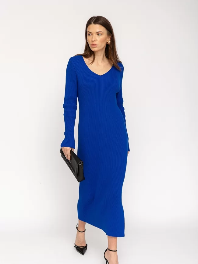 Платье женское (цвет: ярко-синий) фото 3