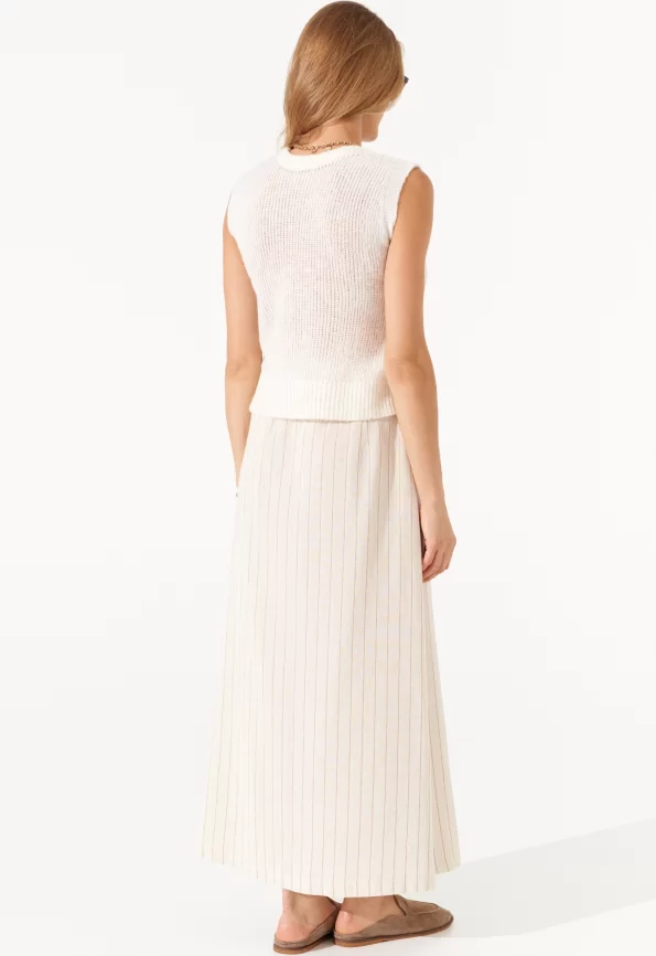 Жилет женский (цвет: молочный) фото 2