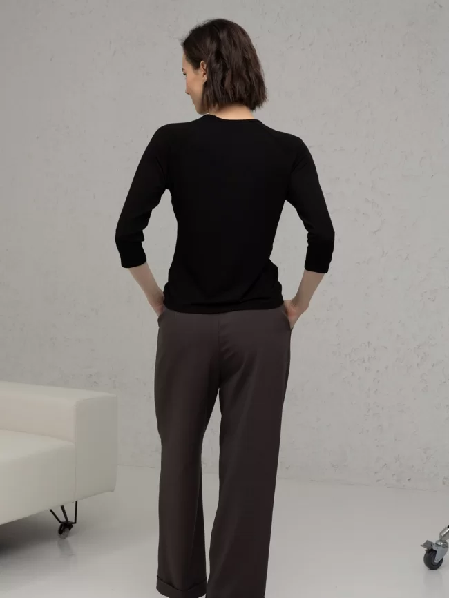 Брюки женские (цвет: серый графит) фото 2