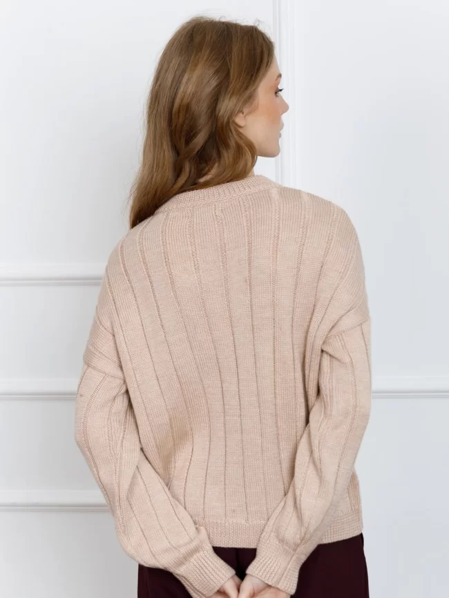 Джемпер женский (цвет: светлый опаловый) фото 2