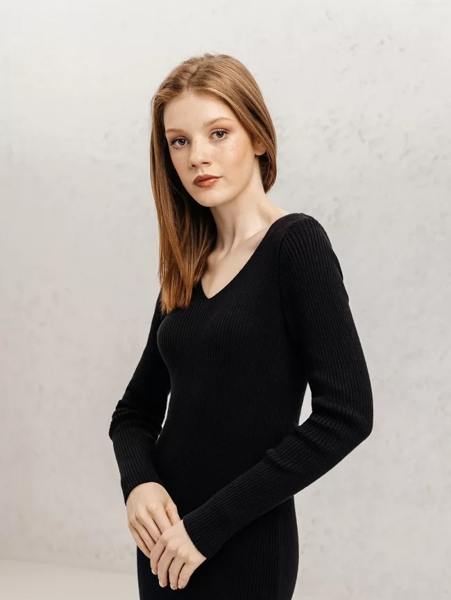 Платье женское (цвет: черный) фото 5