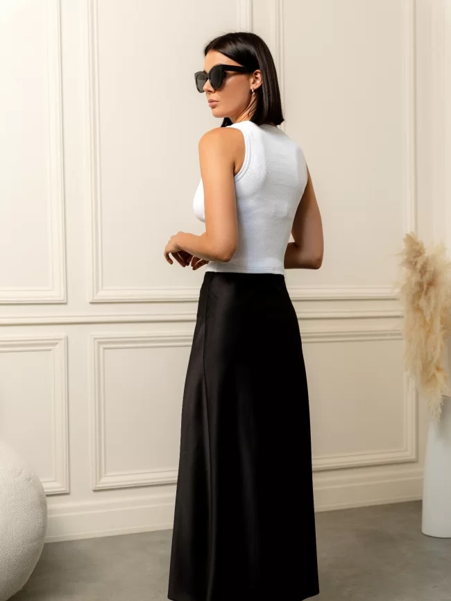 Юбка женская (цвет: черный) фото 2