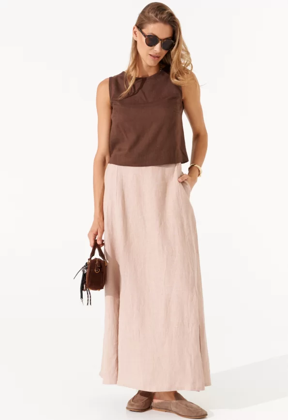 Блузка женская (цвет: шоколадный) фото 3