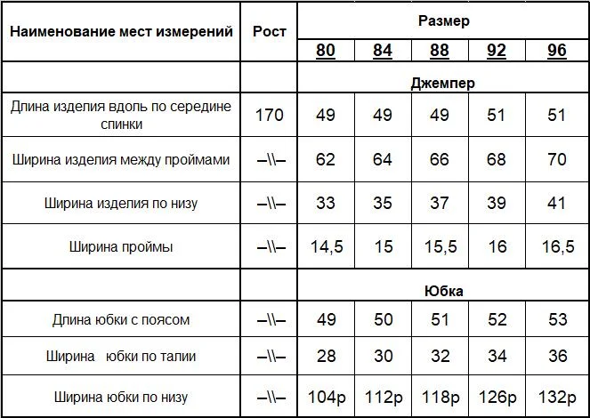 Костюм женский (джемпер, юбка) (цвет: бледно-голубой) фото 8