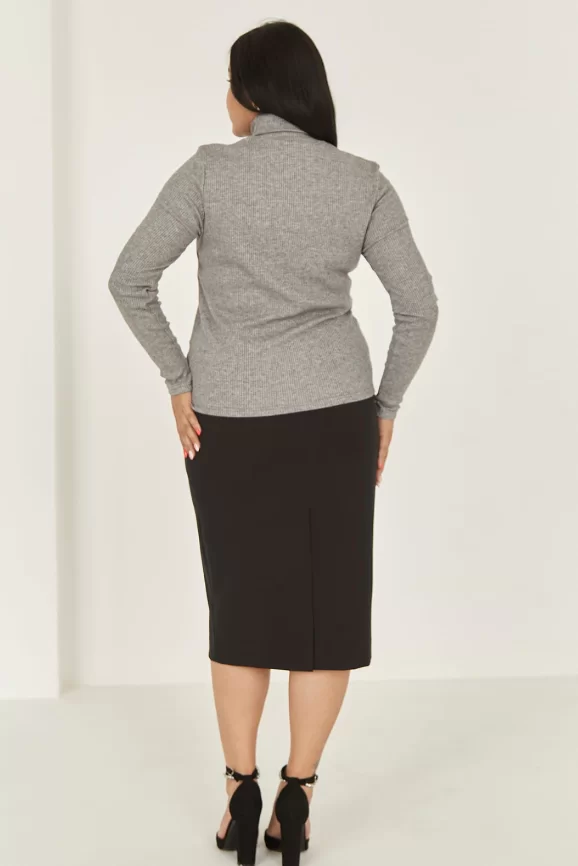 Юбка женская (цвет: черный) фото 2