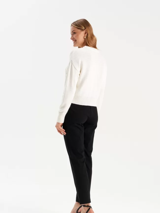 Джемпер женский (цвет: белый) фото 5