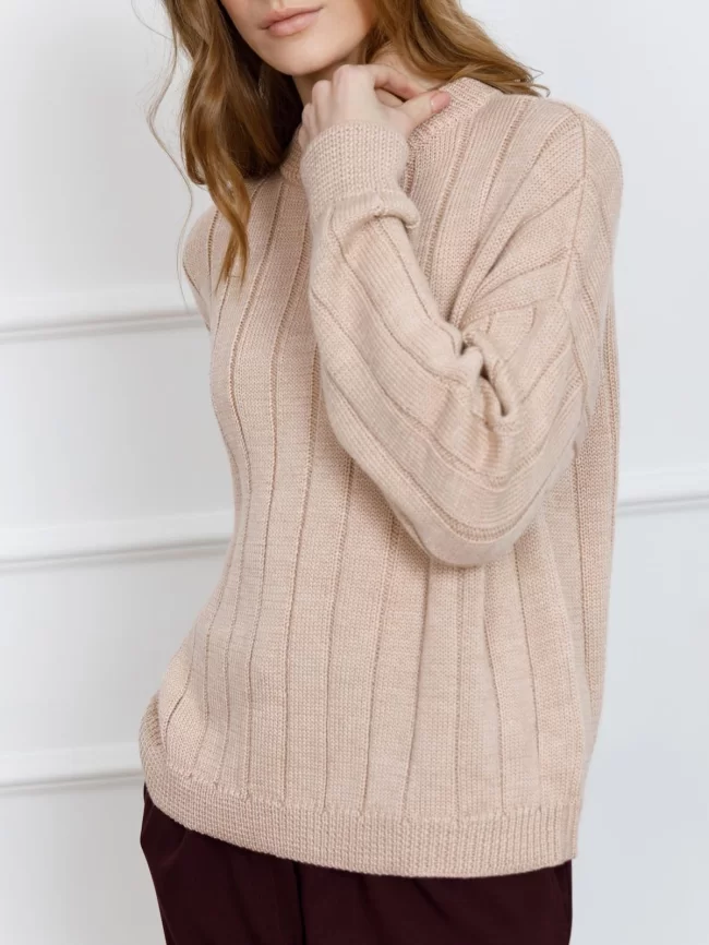 Джемпер женский (цвет: светлый опаловый) фото 5