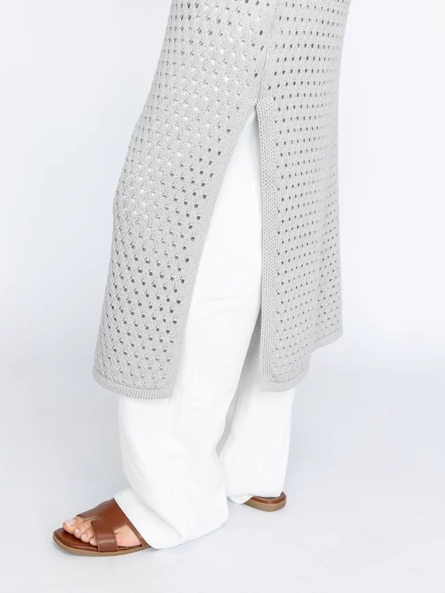 Платье женское (цвет: светло-серый) фото 3