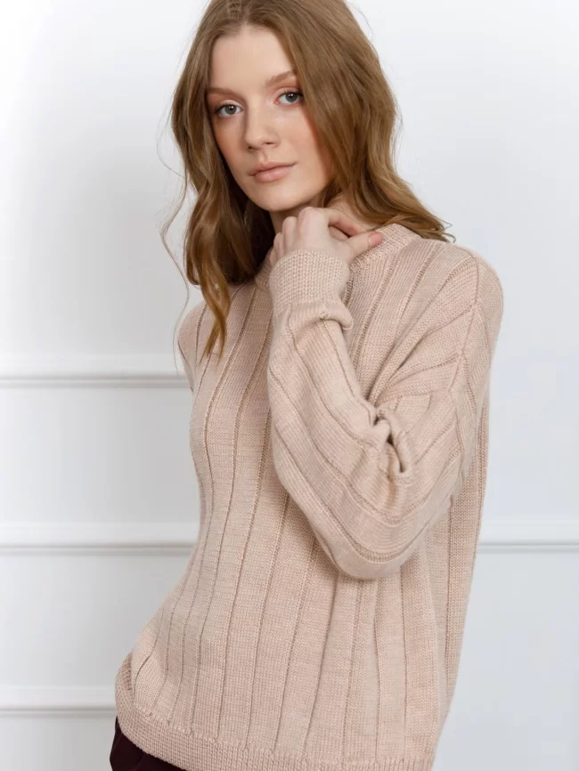 Джемпер женский (цвет: светлый опаловый) фото 7