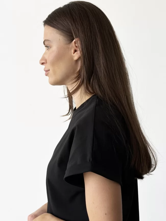 Джемпер женский (цвет: черный) фото 3