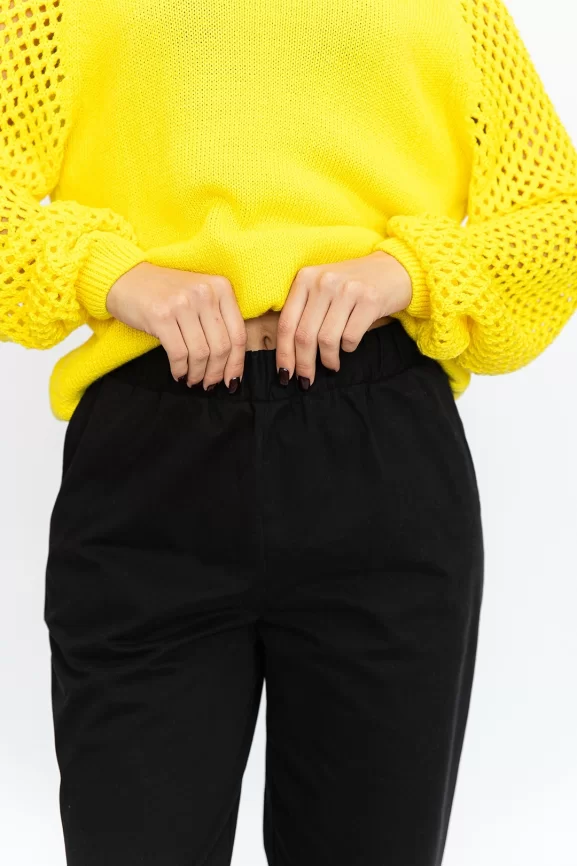 Брюки женские (цвет: черный) фото 5