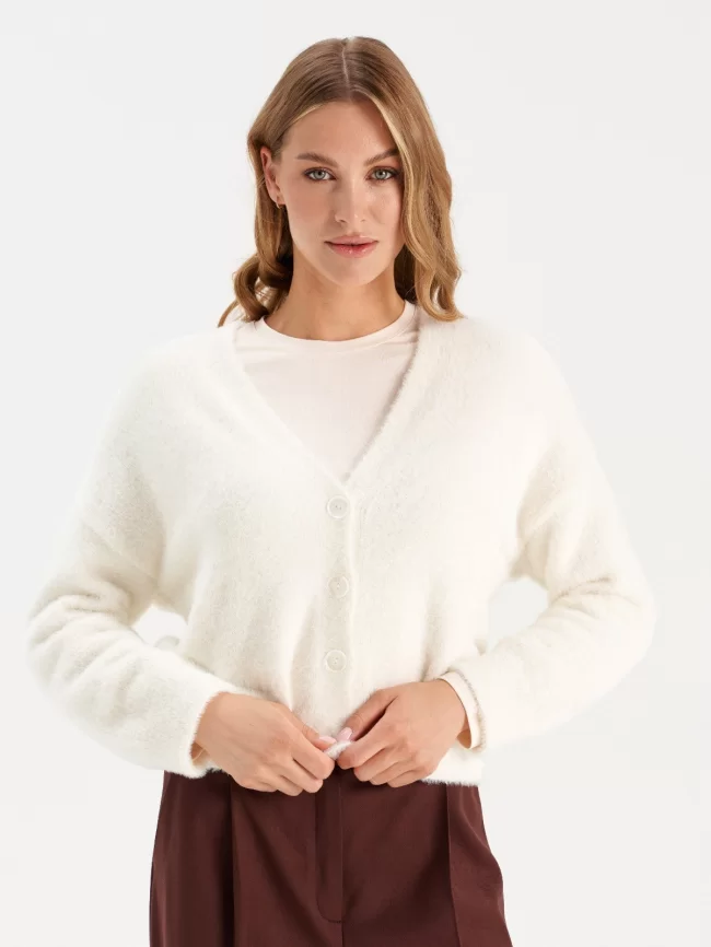 Жакет женский (цвет: белый) фото 4