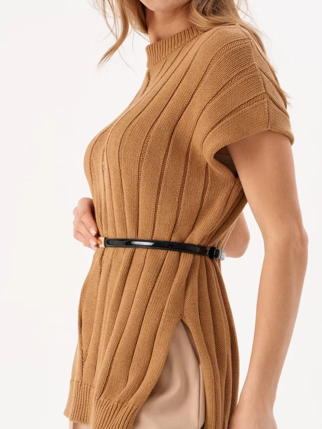 Жилет женский (цвет: верблюжий) фото 7