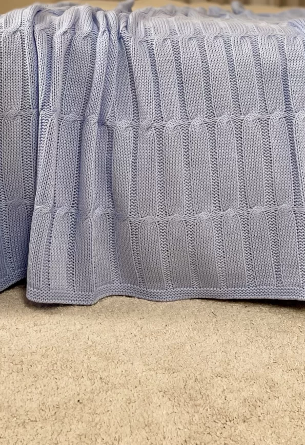 Плед (цвет: небесно-голубой) фото 1