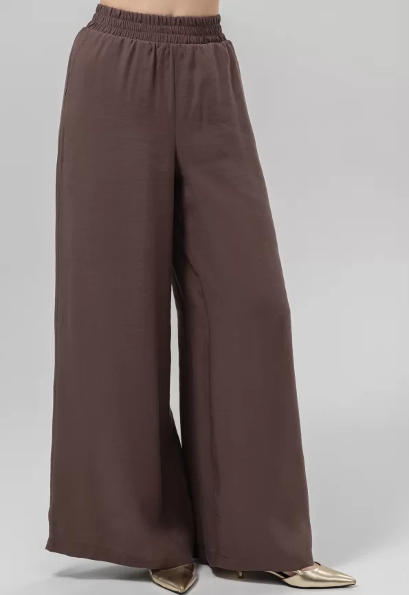 Брюки женские (цвет: шоколадный) фото 1