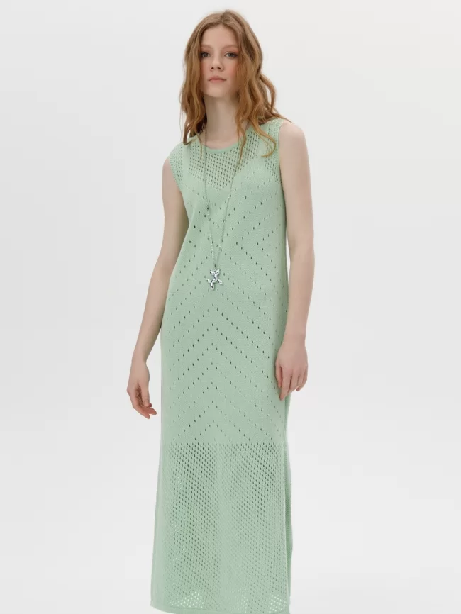 Платье женское (цвет: зеленая мята) фото 1