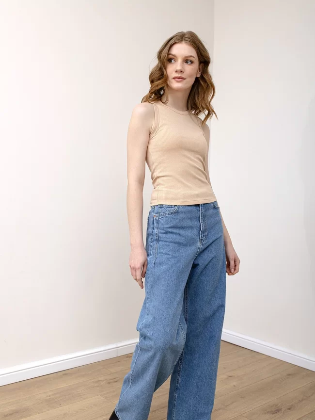 Жилет женский (цвет: крем-брюле) фото 2