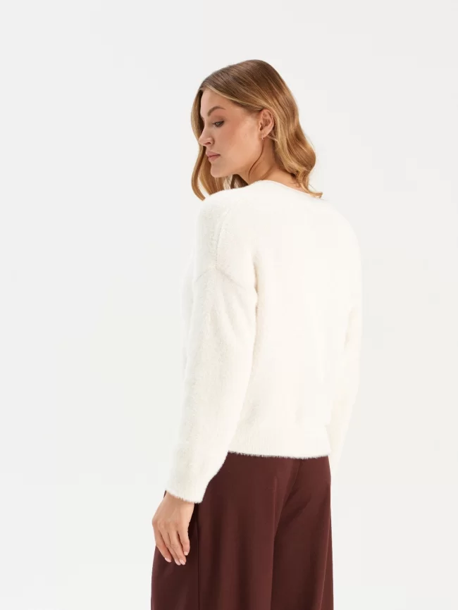 Жакет женский (цвет: белый) фото 5