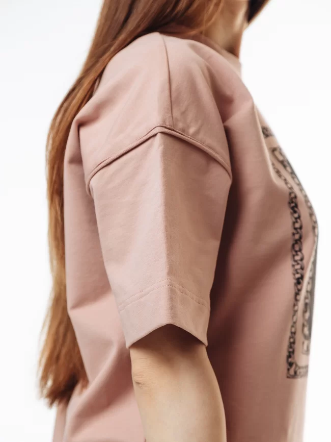 Джемпер женский (цвет: пудровый) фото 7