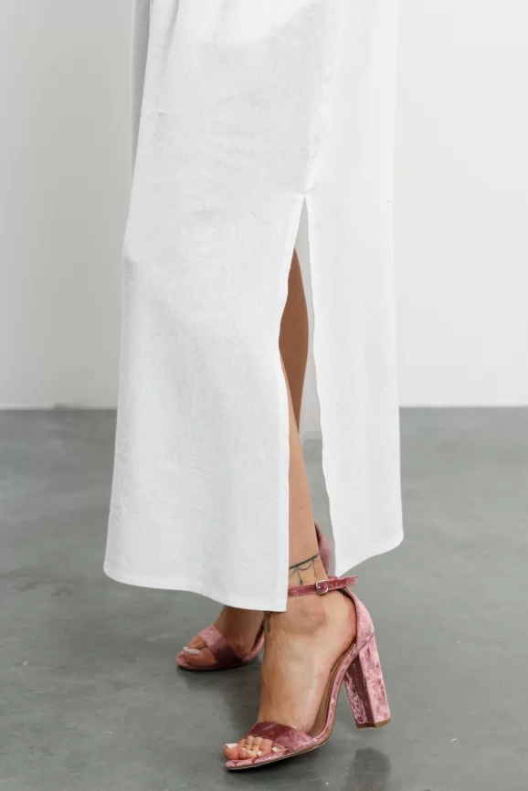 Костюм женский (блузка, юбка) (цвет: белый) фото 3