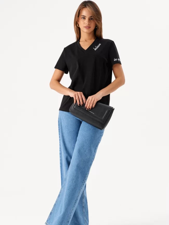 Джемпер женский (цвет: черный) фото 5