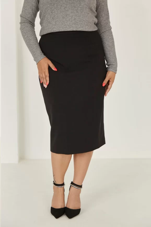 Юбка женская (цвет: черный) фото 6