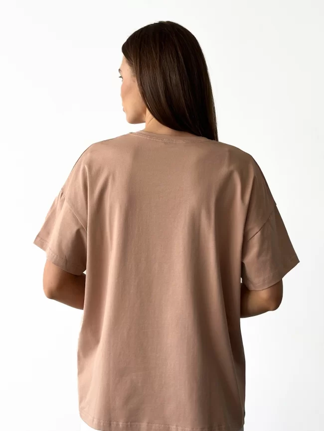 Джемпер женский (цвет: капучино) фото 2