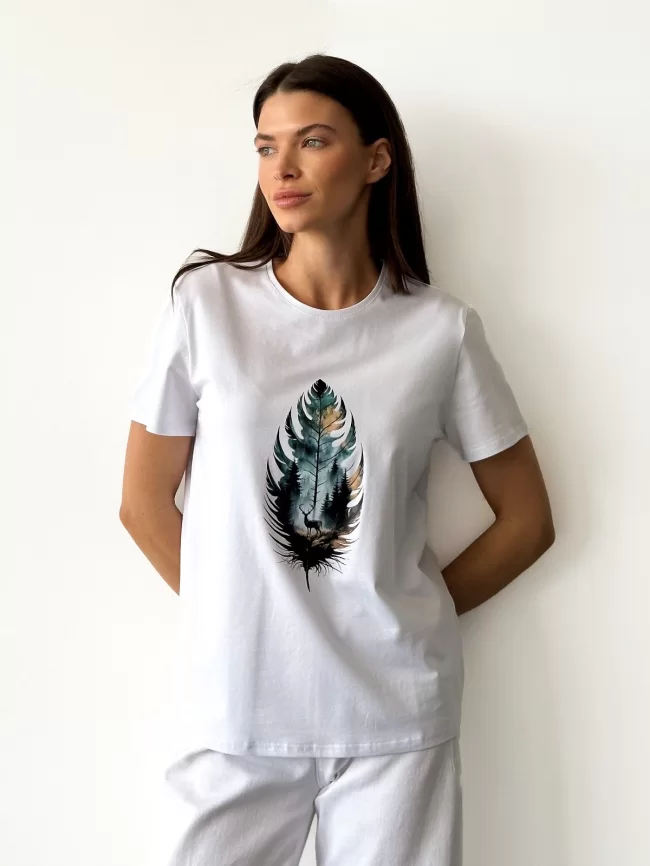 Джемпер женский (цвет: белый) фото 1