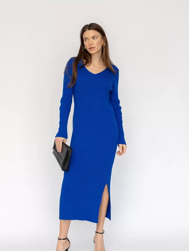 Платье женское (цвет: ярко-синий) фото 1