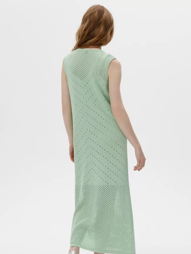 Платье женское (цвет: зеленая мята) фото 2