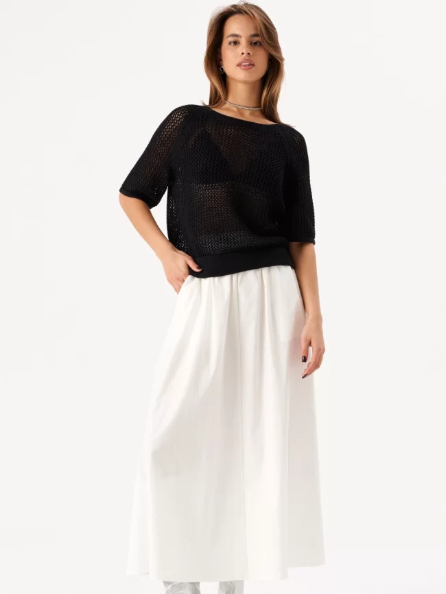 Джемпер женский (цвет: черный) фото 4