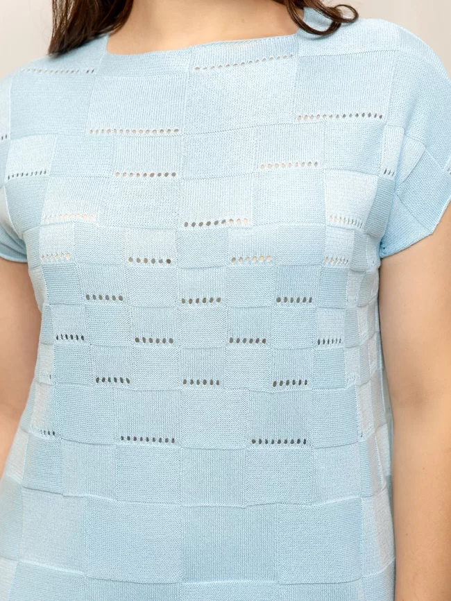 Платье женское (цвет: бледно-голубой) фото 3