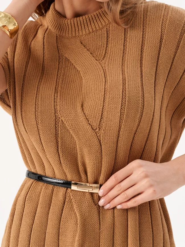 Жилет женский (цвет: верблюжий) фото 3