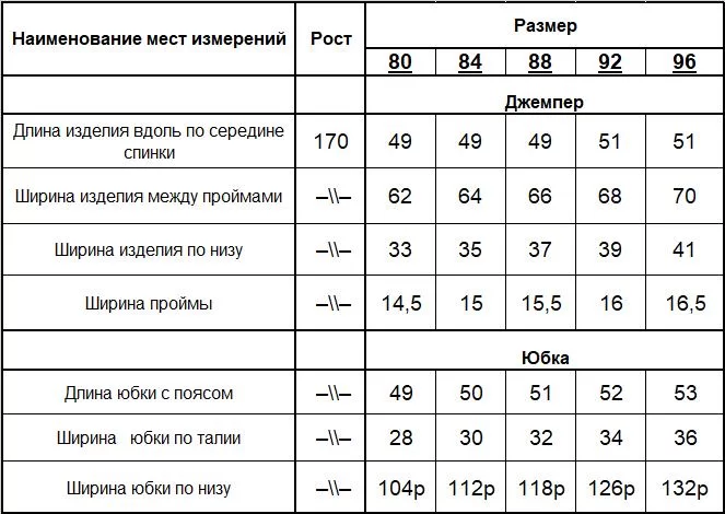 Костюм женский (джемпер, юбка) (цвет: бледно-голубой) фото 8