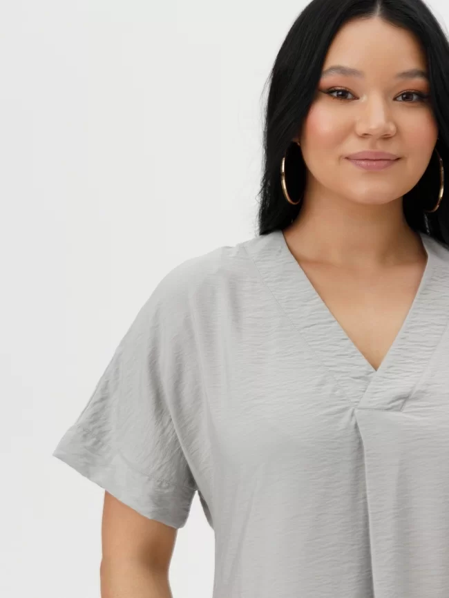 Платье женское (цвет: жемчужный серый) фото 4